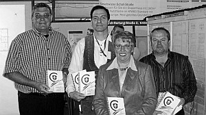 Präsentation der Broschüre "Blickpunkt" des Gewerbeverein Crumstadt bei der Riedstädter Gewerbeschau Präsentation der Broschüre "Blickpunkt" des Gewerbeverein Crumstadt bei der Riedstädter Gewerbeschau